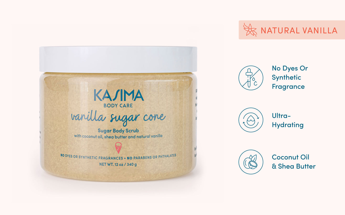 Vanilla Sugar Cone Body Scrub